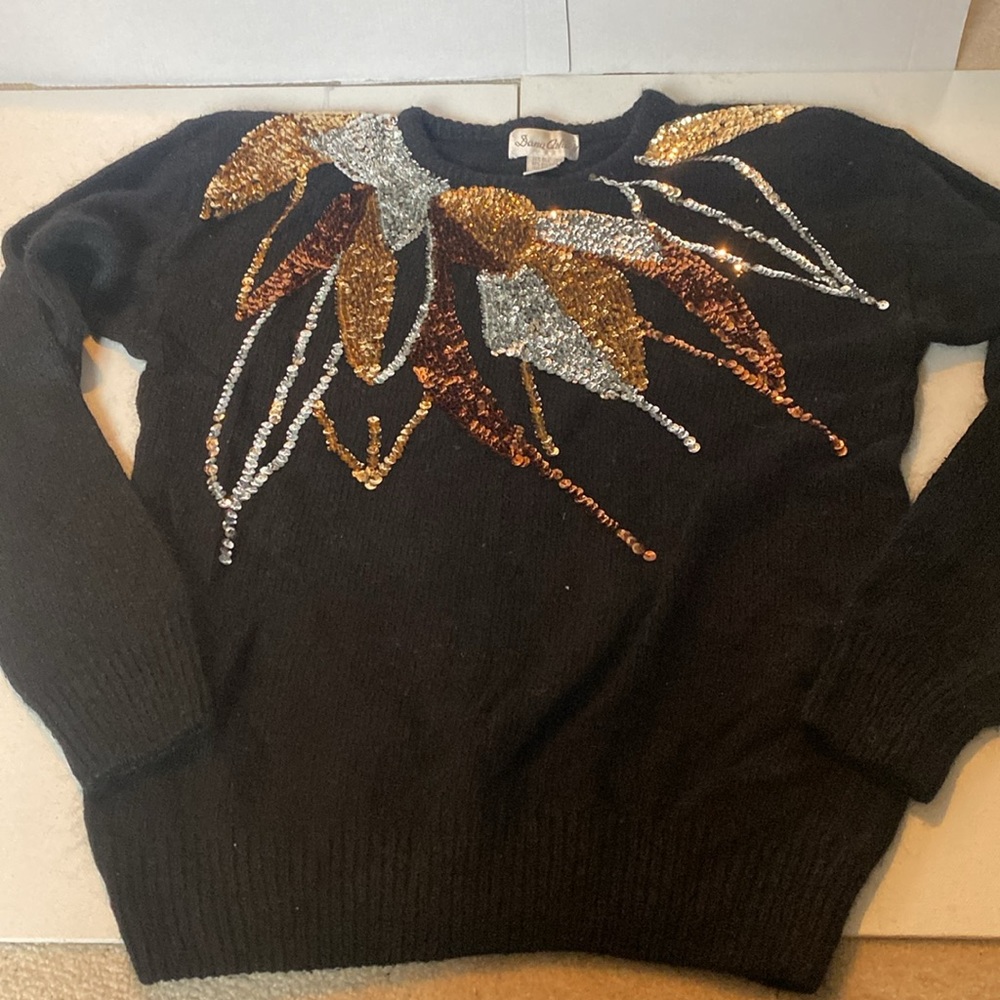 NWOT & Vintage 990s Silk/Angora/Nylon/Lambswool Sweater